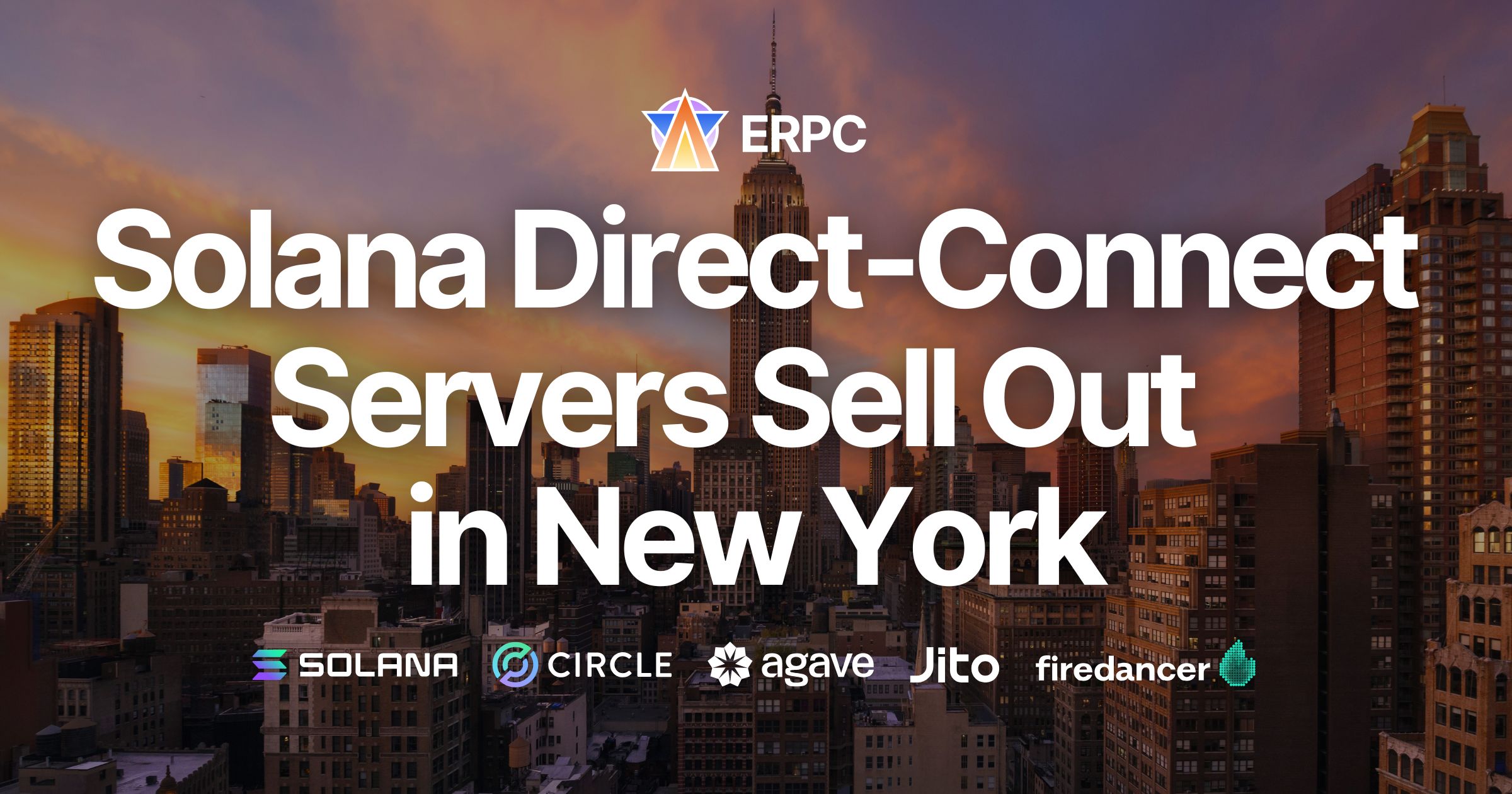 ERPC’s Solana Dedicated ShredStream Direct‑Connect Bare‑Metal Server Sells Out Immediately in New York, Limited Emergency Restock